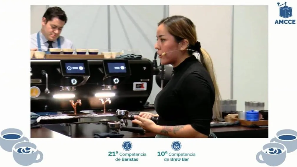 Competencia de Baristas 2023, tercer lugar.
